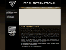 Tablet Screenshot of eidalinternational.com